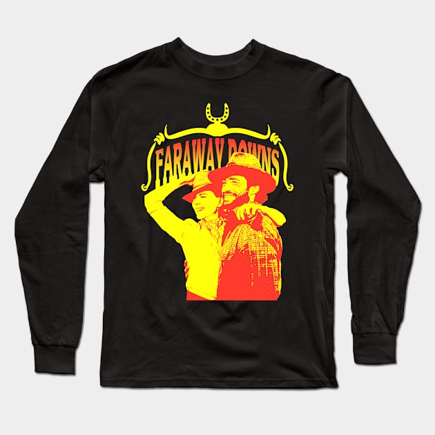 Faraway Downs series Nicole Kidman and Hugh Jackman Long Sleeve T-Shirt by ironpalette